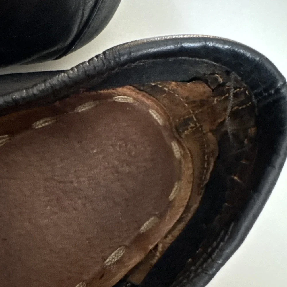 Tieks By Gavrieli Black Leather Ballet Flats Shoes Slip On Women's Size 9 US - Picture 7 of 12